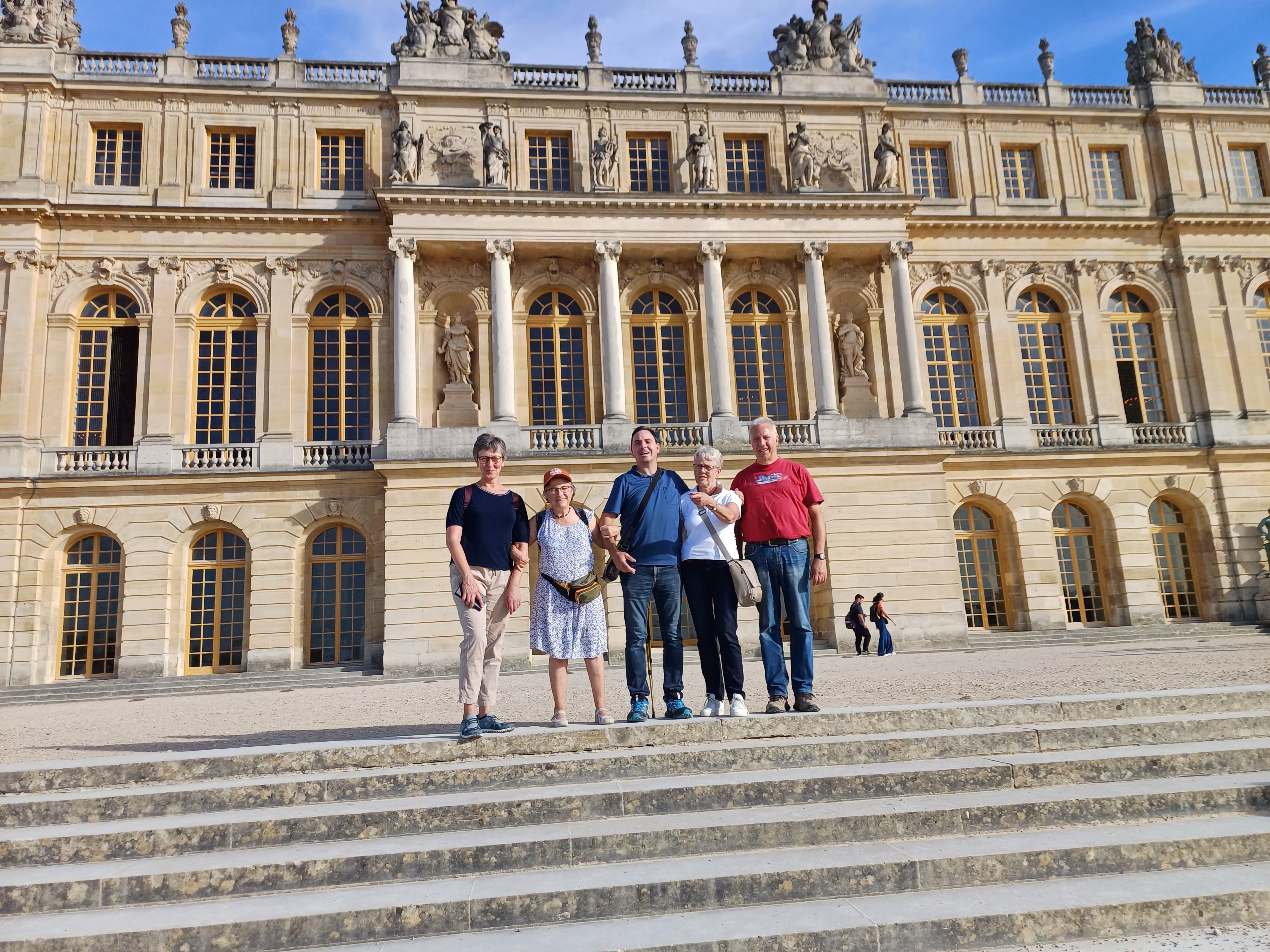 Ausflug zum Schloss Versailles 